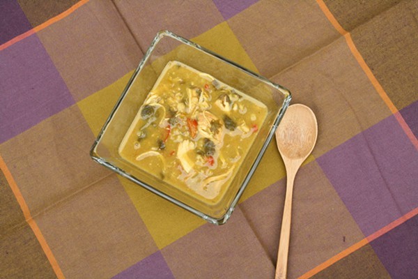 Crockpot Curry Chicken Soup