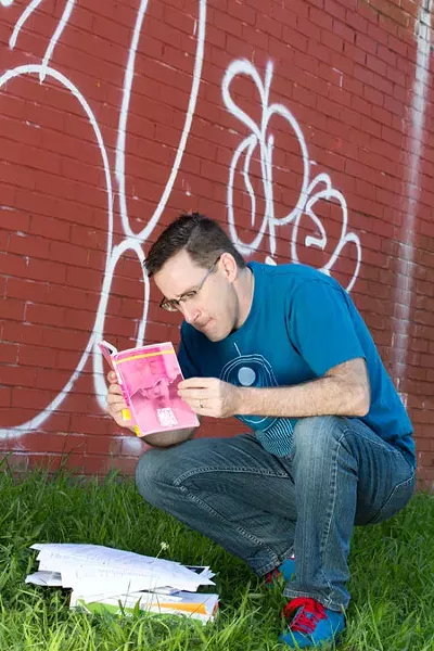 CROUCHING WRITER, HIDDEN MEANING: Jeff Jackson's debut novel is a mysterious, challenging work.