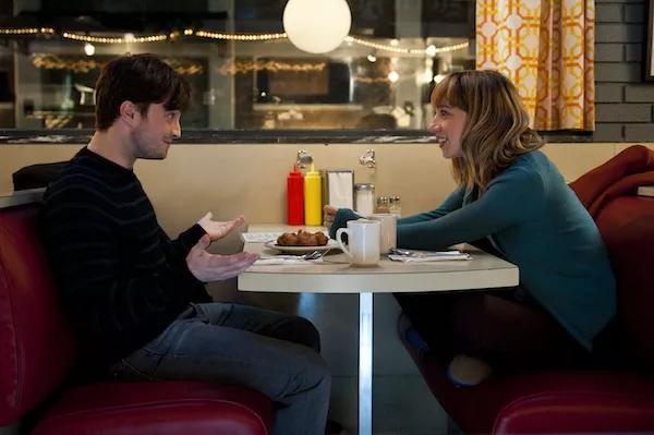 Daniel Radcliffe and Zoe Kazan in What If (Photo: CBS Films)