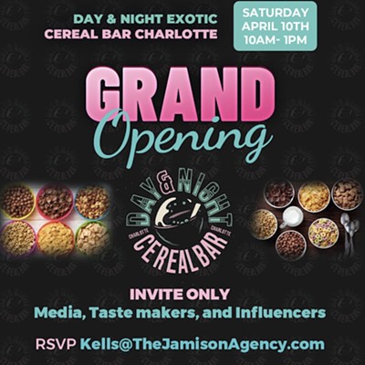 Day & Night Exotic Cereal Bar Charlotte To Launch In A Grand Opening