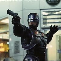 "DEAD OR ALIVE, YOU'RE COMING WITH ME!": Peter Weller as RoboCop