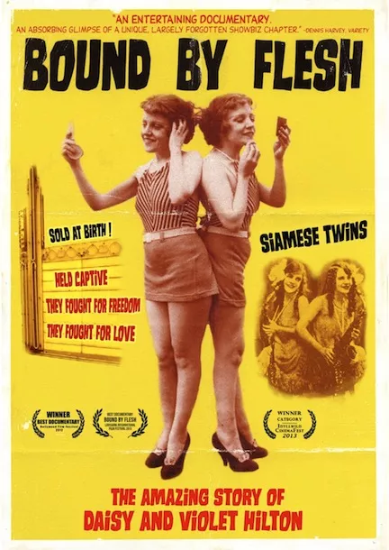 DVD cover for Bound By Flesh.