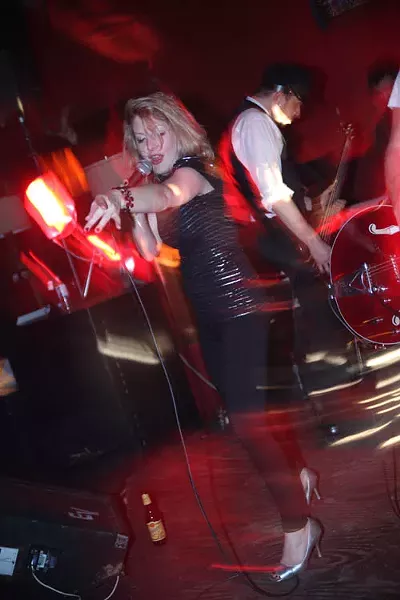 Eliza Lynn of Red All Over at Snug Harbor on April 16.
