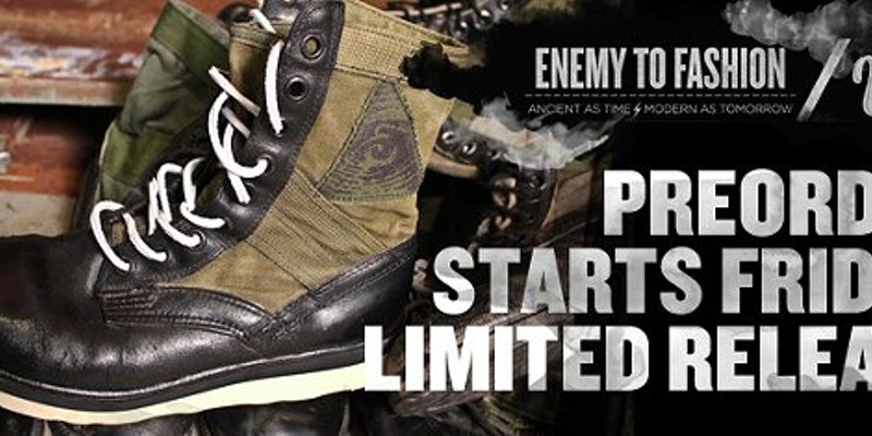 Enemy To Fashion to unleash limited edition boots