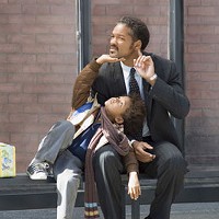 FAMILY AFFAIR Will Smith co-stars with his son Jaden Smith in The Pursuit of Happyness