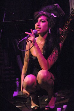 FIGHTING HER WAY OUT: Amy Winehouse