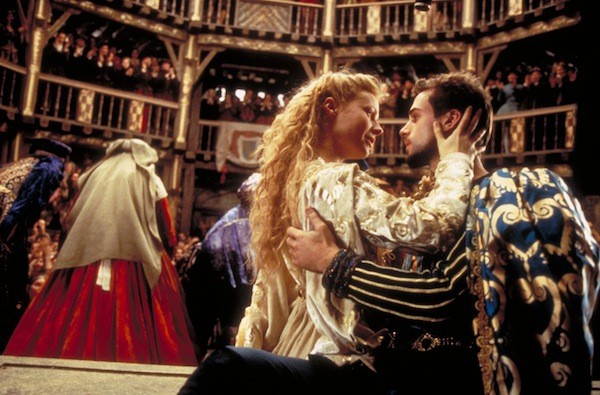 Gwyneth Paltrow and Joseph Fiennes in Shakespeare in Love