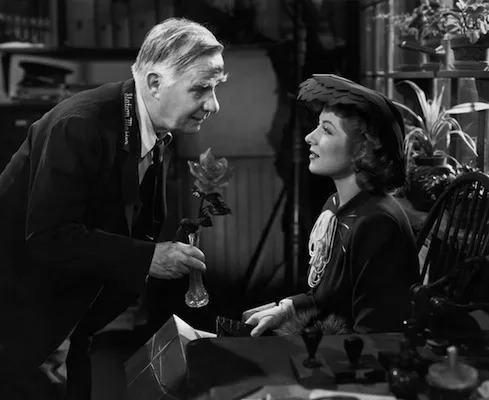 Henry Travers and Greer Garson in Mrs. Miniver (Photo: Warner Bros.)