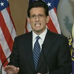 House Majority Leader Eric Cantor: Oh crap, what have we done?