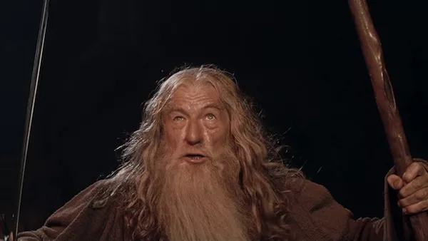 Ian McKellen in The Lord of the Rings: The Fellowship of the Ring (Photo: Warner Bros. & Lionsgate)