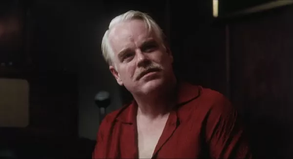 IN CHARGE: Philip Seymour Hoffman in The Master (Photo: The Weinstein Co.)