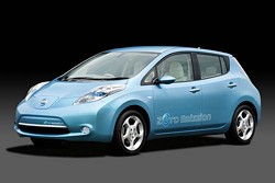 IN THE WIND: The Nissan Leaf