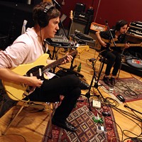 It takes three: Dylan Gilbert in studio with his alt-rock trio Hectorina