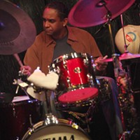 JAZZ HANDS: Ronnie Burrage came to Charlotte earlier this year as part of the Sai Musiq Jazz Series.