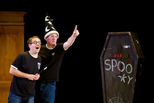 Jefferson Turner and Daniel Clarkson in Potted Potter.