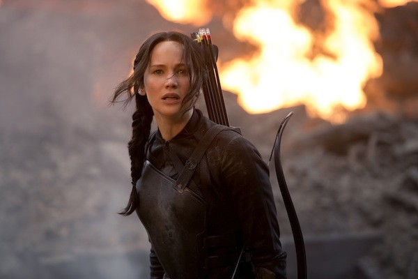 Jennifer Lawrence in The Hunger Games: Mockingjay &mdash; Part 1 (Photo: Lionsgate)