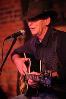Jim Avett at The Evening Muse on Feb. 26.