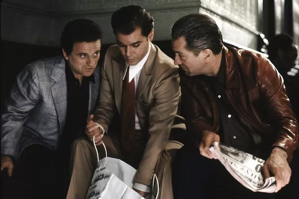 Joe Pesci, Ray Liotta and Robert De Niro in GoodFellas (Photo: Warner Bros.)