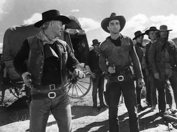 John Wayne and Montgomery Clift in Red River (Photo: Criterion Collection)