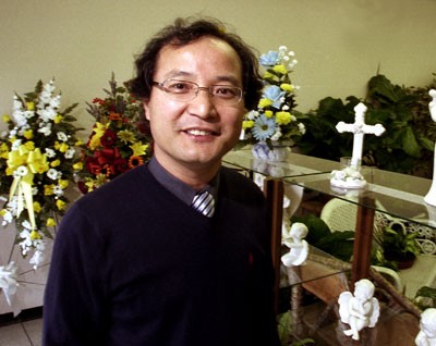 Joseph Yi, president of Korean Association of Charlotte - CHRIS RADOK