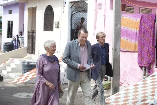 Judi Dench, Tom Wilkinson and Bill Nighy in The Best Exotic Marigold Hotel (Fox Searchlight)