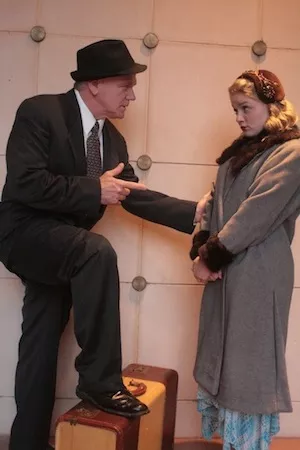 Kevin Roberge and Sierra Key in 42nd Street