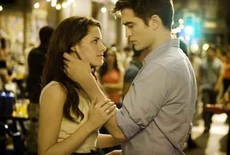 Kristen Stewart and Robert Pattinson in Part 1 (Photo: Summit)