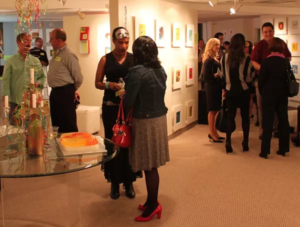 Latinos and others throw a Twitterific social media party at Gil Gallery