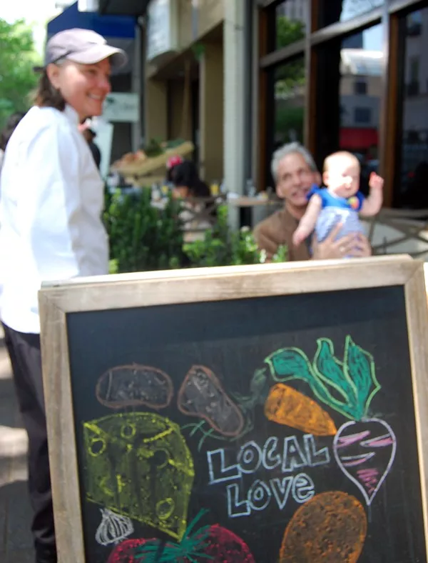 Local foods is the bread and butter at Harvest Moon Grille