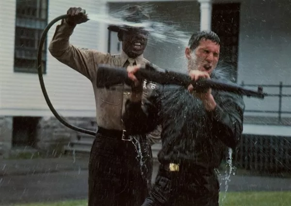 Louis Gossett Jr. and Richard Gere in An Officer and a Gentleman (Photo: Warner Bros. &amp; Paramount)