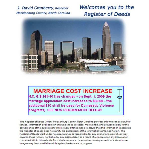 Marriage Fees