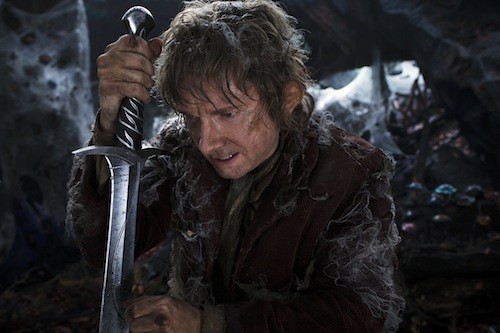 Martin Freeman as Bilbo Baggins.