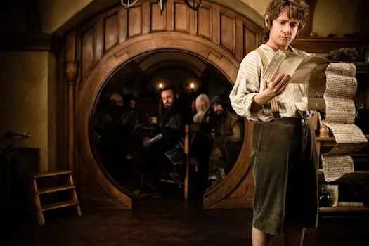 Martin Freeman (right) in The Hobbit: An Unexpected Journey (Photo: Warner Bros.)