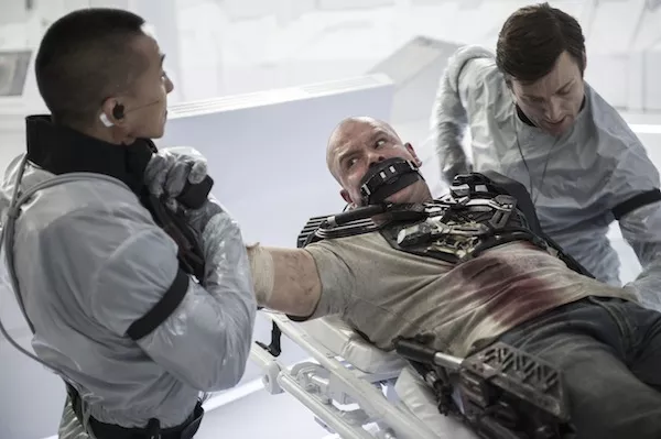 Matt Damon in Elysium (Photo: Columbia)