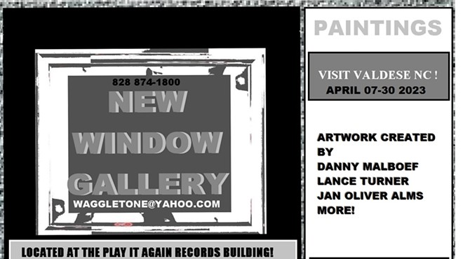 NEW WINDOW GALLERY-Art Works by TURNER, ALMS, MALBOEUF April 07-30 2023-VALDESE NC 28690