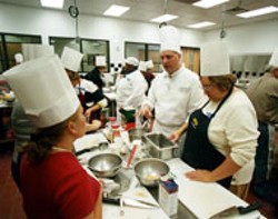 RADOK - NOW WE'RE COOKING! The Chef's Choice classes - at JWU allow students a chance to improve their - culinary skills