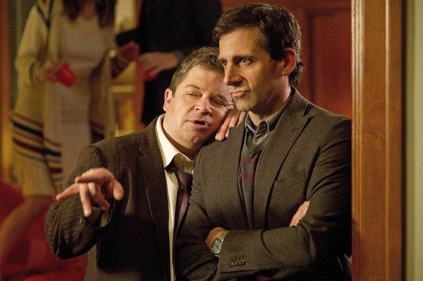 Patton Oswalt and Steve Carell in Seeking a Friend for the End of the World