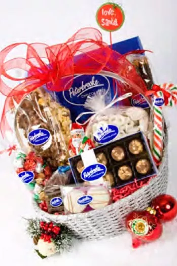 Peterbrooke Chocolatier - From custom-made gift baskets and holiday gift towers to our signature Chocolate Covered Popcorn and decadent hand-dipped chocolate specialties, Peterbrooke Chocolatier always makes - the Ultimate Gift. - 2712 W. Mallard Creek Church Road. - 704-716-2280. - Monday-Thursday 10 a.m.-9 p.m., - Friday-Saturday 10 a.m.-10 p.m., - Sunday 12 p.m.-5 p.m. - www.peterbrookecharlotte.com - Credit cards accepted