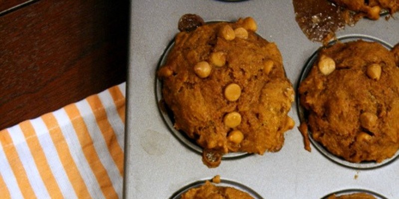 Pumpkin Butterscotch Muffins