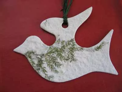 Pura Vida - Give a gift that grows: These beautiful eco-friendly handmade seed paper ornaments come in a variety of shapes. Plant them and grow flowers, vegetables, trees or herbs. - 1521 Central Ave. 704-335-8587 - www.puravidaart.com - Credit cards accepted