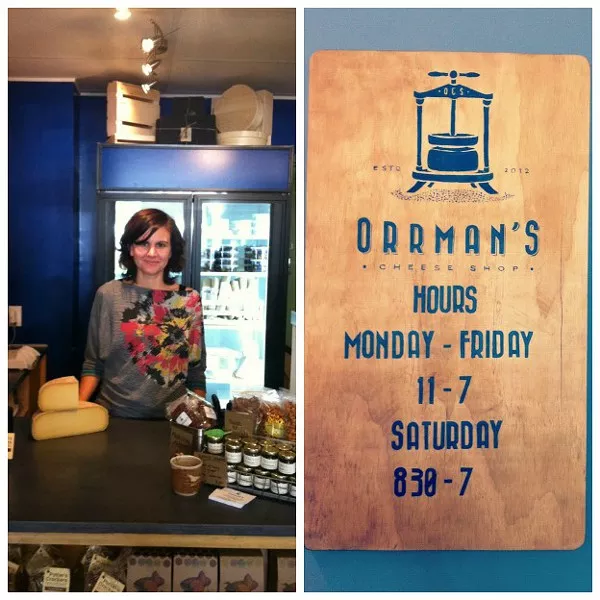 Rachel Klebaur, owner of Orrmans Cheese Shop