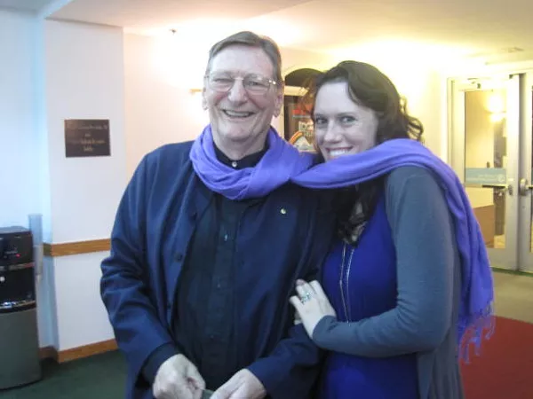 Mr. Schepisi with CL writer Natalie Howard