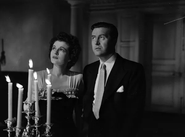 Ruth Hussey and Ray Milland in The Uninvited (Photo: Criterion Collection)