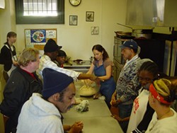 Sarah Klein heads a baking outreach program for Charlotte's homeless at Urban Ministries. - JARED NEUMARK