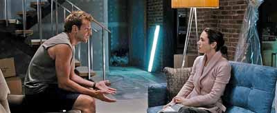 SCENE FROM A MARRIAGE: Ben (Bradley Cooper) and Janine (Jennifer Connelly) air out their differences in He's Just Not That Into You.