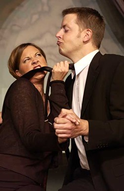 SEX ... and the Second City, a rumination on America's real favorite pastime lands at Booth Playhouse Tuesday, March 14, 8pm.