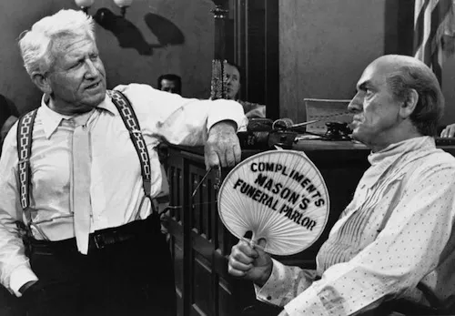 Spencer Tracy and Fredric March in Inherit the Wind (Photo: Twilight Time)