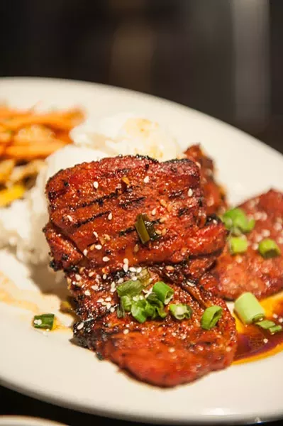 Spicy pork barbecue - JUSTIN DRISCOLL