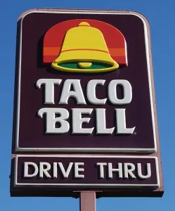 Taco Bell sign