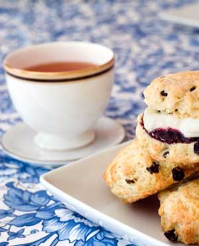 Tea and scones at Crêpe Cellar | Eat My Charlotte